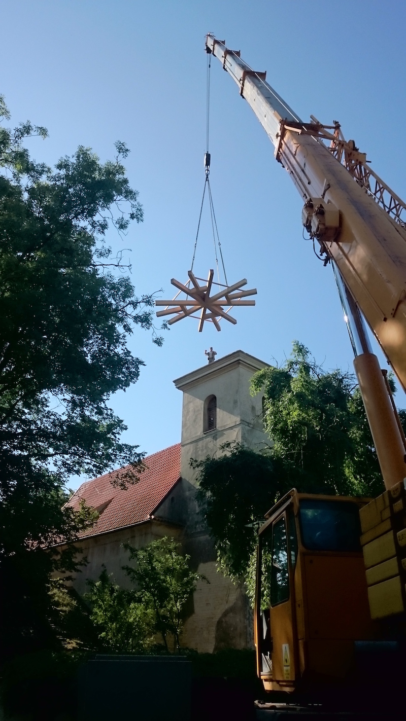 Svárov kostel sv. Lukáše krytina prejz jerab